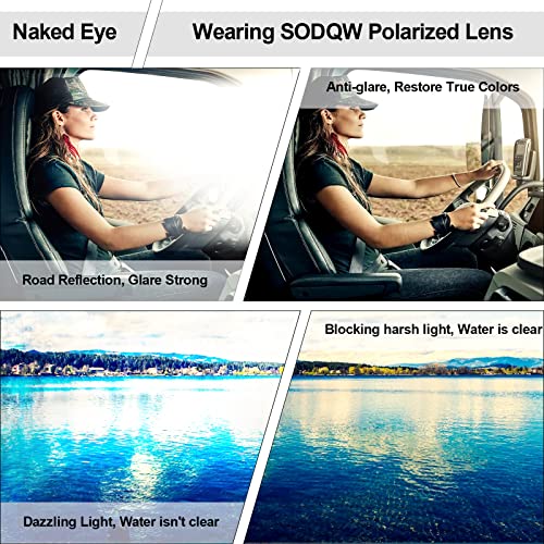 SODQW Aviator Sunglasses for Women Men Oversized with Metal Frame, Mirrored Polarized Aviator Sunglasses with UV Protection4