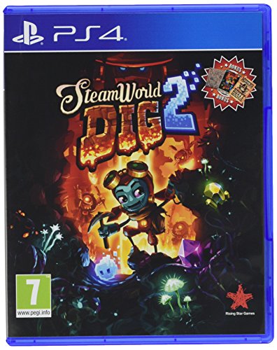 SteamWorld Dig 2 PS4 : jeu d'aventure et de plateforme en édition physique Blue-Ray