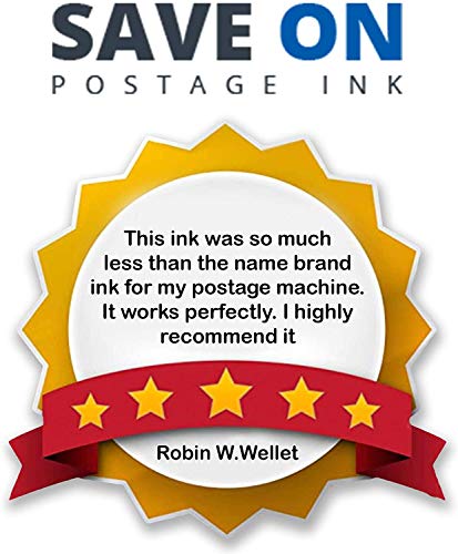 Save On Postage Ink Compatible Quadient ISINK34 High Capacity Ink Cartridge – Neopost Red Ink Cartridge for Postage Machine Ink – Quadient ISINK34 Postage Meter Ink Cartridge - Thumbnail 4
