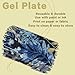 BuzzBright Gel Printing Plate kit, Complete Printmaking Set with 8”X10” Gelatin Plate, Brayer, Printmaking Paper, Acrylic Paint and Essential Tools for Mixed Media Art, Monoprinting, Card Making