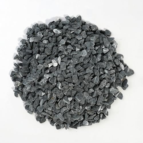 Image of CONSDAN 12 LBS Natural Gravel for Fish Tank, StoneCreek Betta Fish Aquarium Gravel, Vase Filler, River Rocks, Fish Tank Decorations, Perfect for Aquarium Decor, Fish Tank, & Indoor Plant, Black