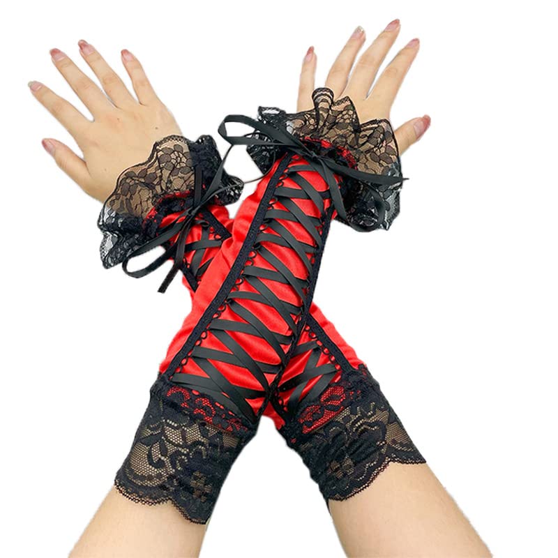 Lace Fingerless Gloves