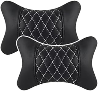 Car Neck Cushion for Mercedes Benz A B C E S Class W204 W205 W212 W213 W176 GLC CLA AMG W177 X167 Driver Neck Pillow for Car Comfortable Headrest for Car Seat Protection of Cervical Spine