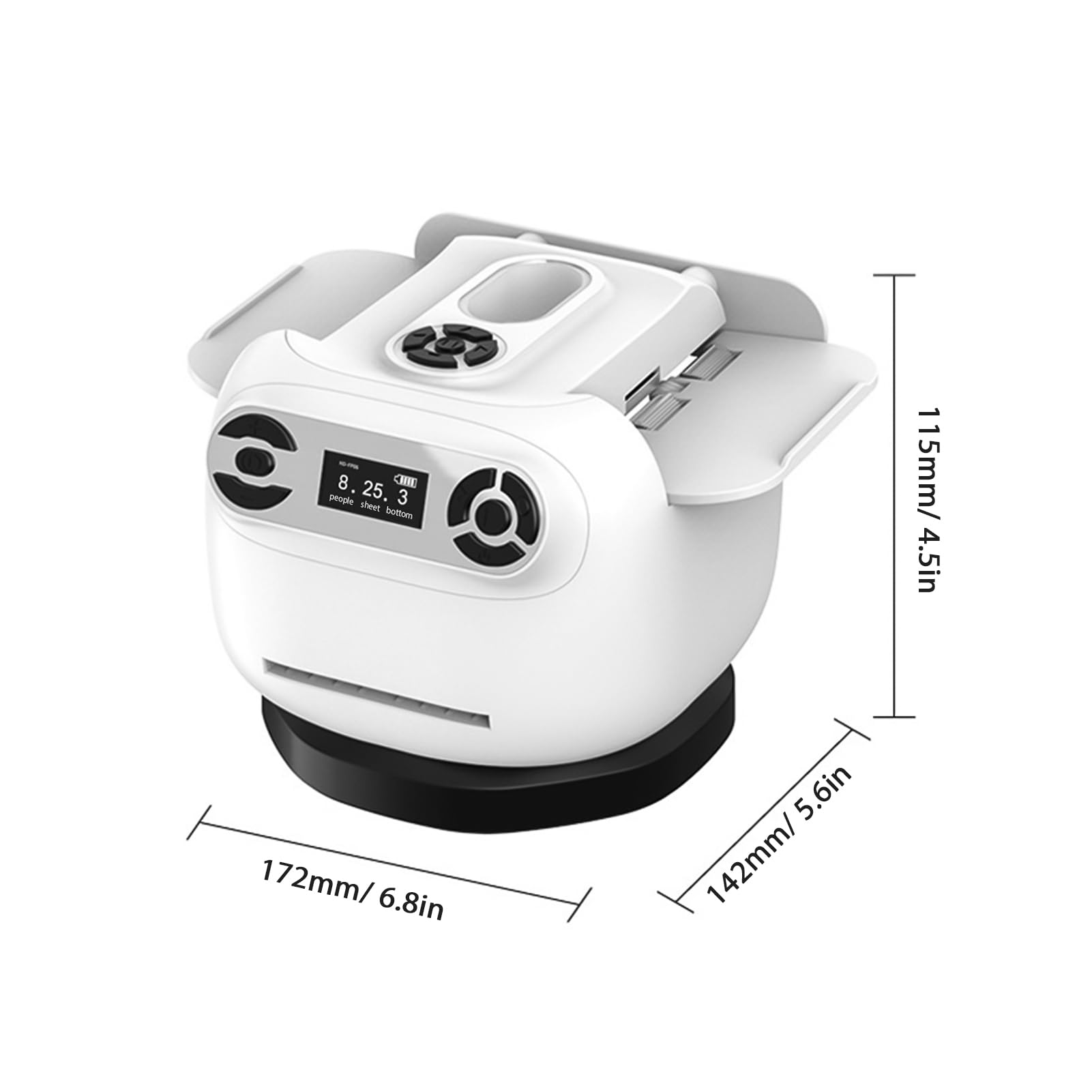 Mélangeur automatique de cartes et croupier avec rotation à 360 degrés
