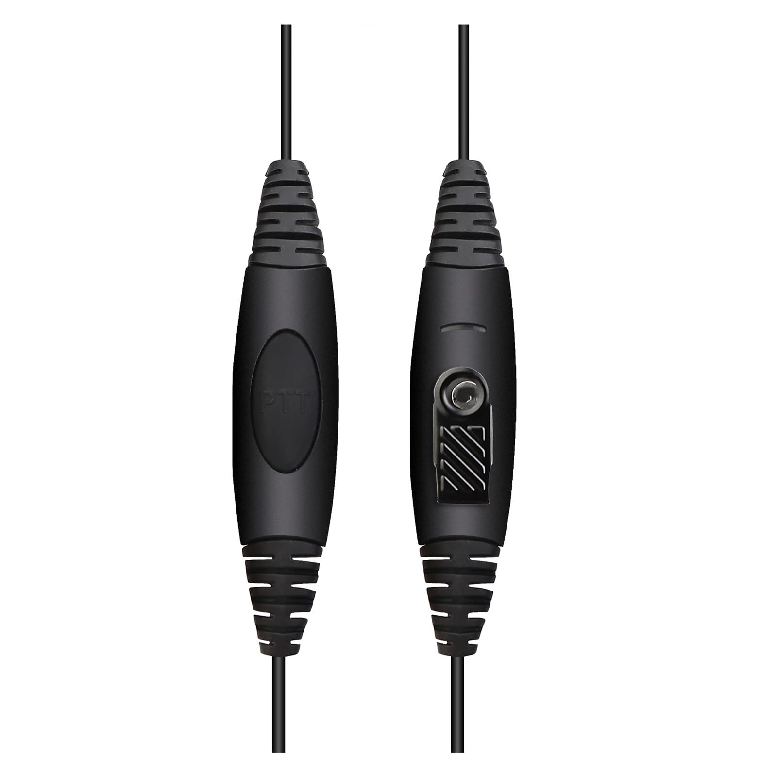 5 Pezzi 2 Pin Ear Bar Auricolare for Microfono PTT Walkie Talkie Auricolare Adatto for Kenwood Adatto for BAOFENG UV5R UV82 UV9R Adatto for Retevis Adatto for TYT Radio Bidirezionale