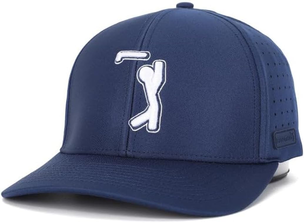 Funny Golf Hats – Performance Golf Hat for Golfing & Sport, Breathable Golf Fitted Hats for Men & Women