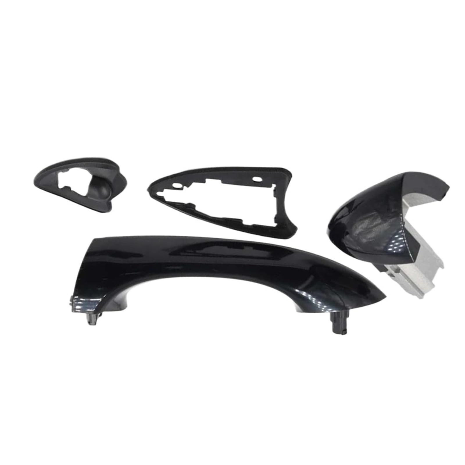 ZHQDRCY Door Open Handles for X5 for E53 2000-2006 51218243617 51218243618 Car Outside Door Handle(LHD Rear Left)