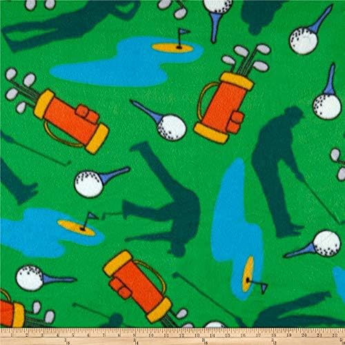 Newcastle Fabrics Polar Fleece Golf Green Fabric By The Yard