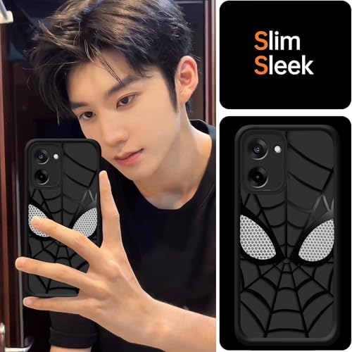 Amazon Basics Oneplus Nord Ce5 Black Spidey Web Case - Image 5