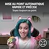 Razer Kiyo X - Webcam Full HD en streaming 1080p 30 fps/720p 60 fps avec mise au point automatique. Options de montage flexibles Compact et portable Plug & Play, Noir