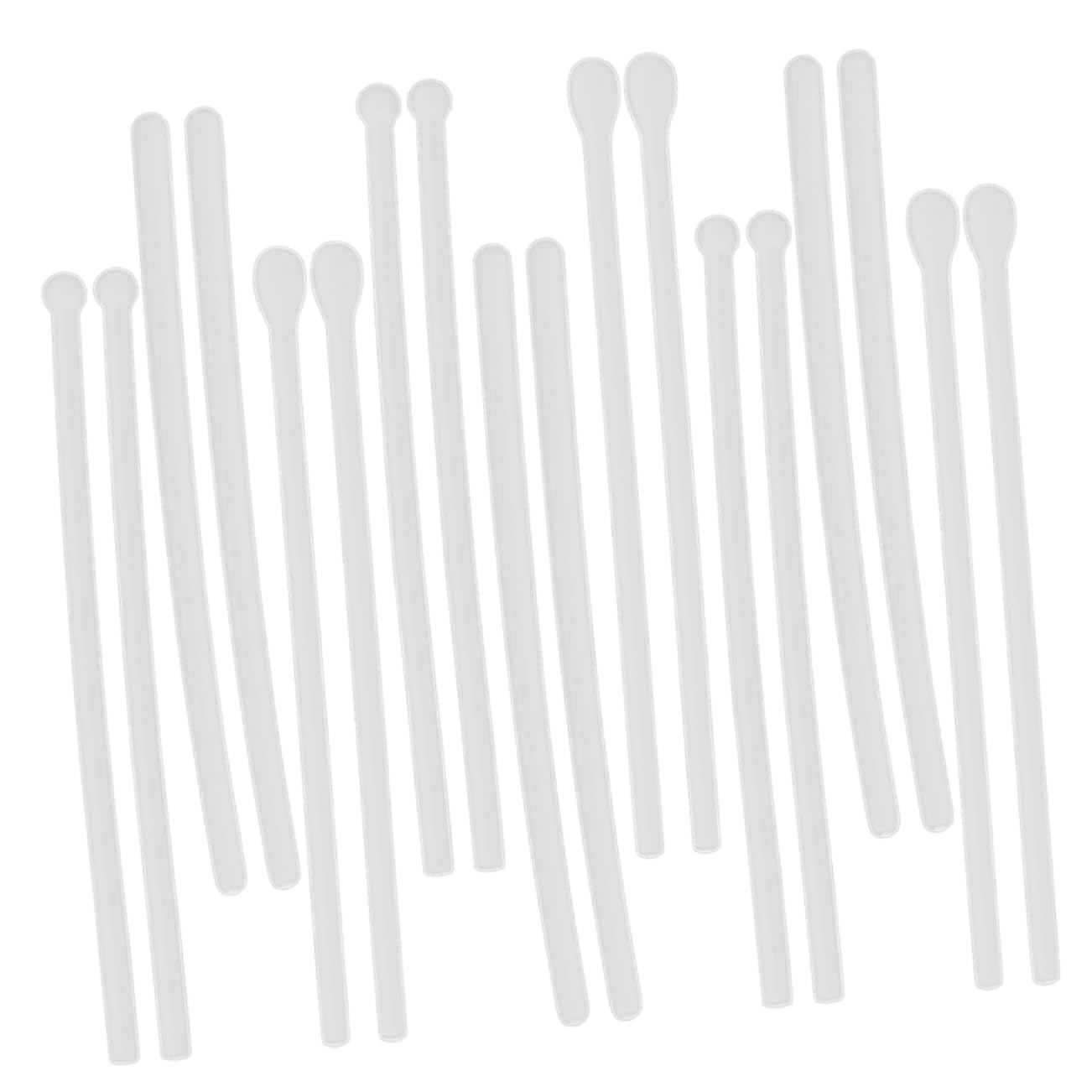 YOSADIER 12 Pairs of Silicone Eyeglass End Tips Anti-Slip Temple Tips for Glasses Soft Silicone Ear Cushions Compatible Sunglasses and Reading Glasses