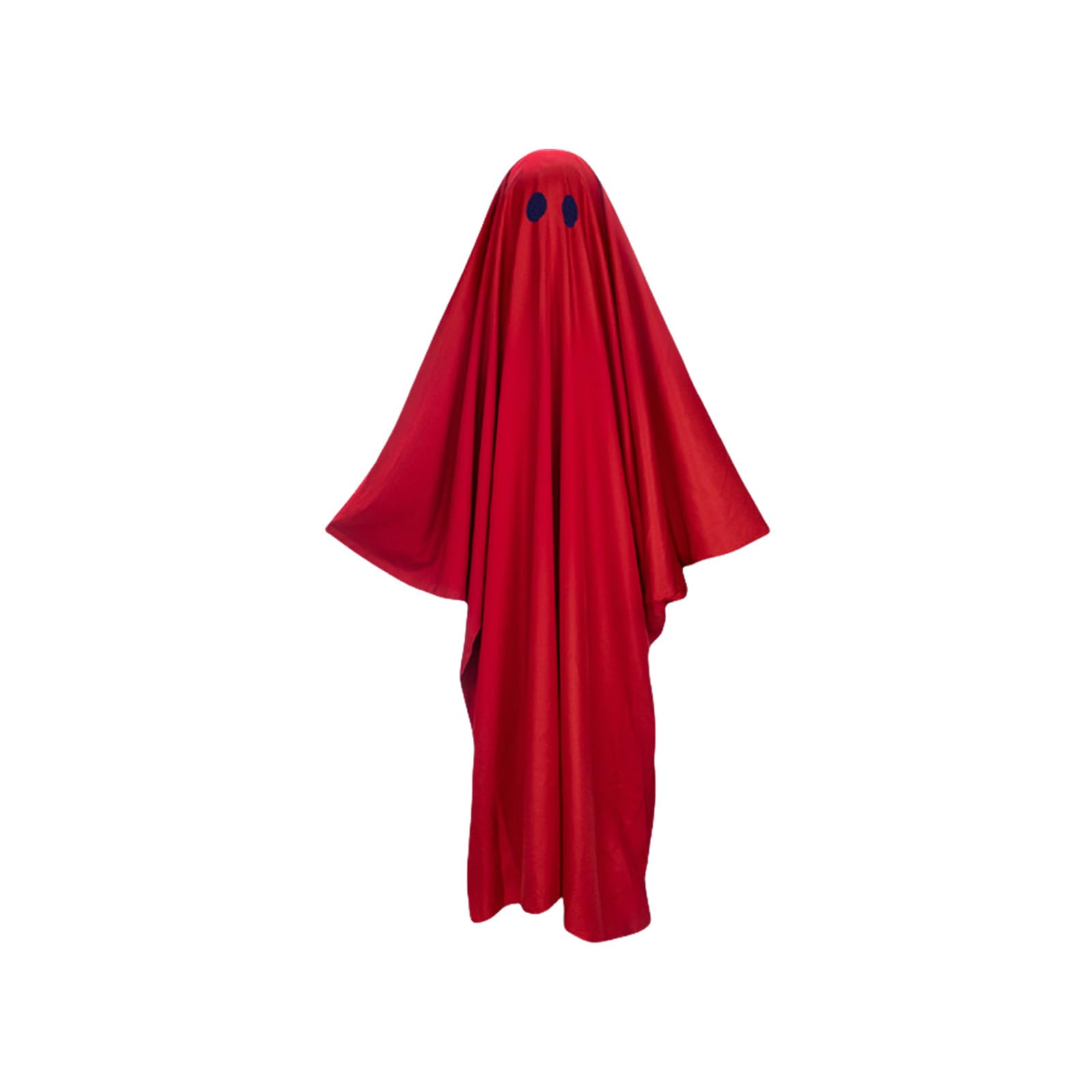 Tsophreniq Red Halloween Specters Costume Cloaks For Adults Kids Adjustable Eerie Parties Outfit Polyester Cotton Materials Adjustable Specters Capes For Kids