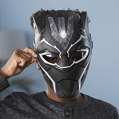 Image of Marvel Black Panther Studios Legacy Collection Black Panther Vibranium Power FX Mask Roleplay Toy, Toys for Kids Ages 5 and Up