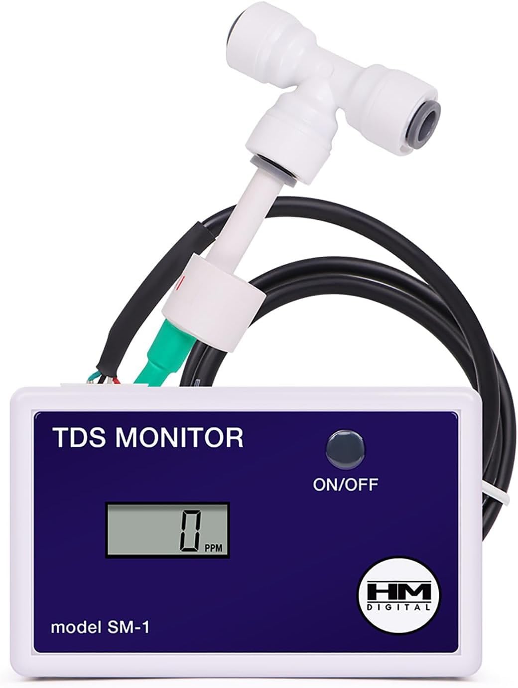 HM Digital Moniteur TDS SM-1 en ligne unique 0-9990 ppm