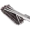 Best bbq grill brush stainless steel 18 barbecue cleaning brush wwire bristles soft comfortable handle perfect cleaner scraper for grill cooking grates  urban country home decor