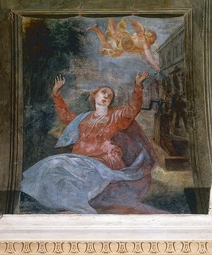 Mural de lienzo Santo de Parmigianino de 60x90cm para decoración de interiores