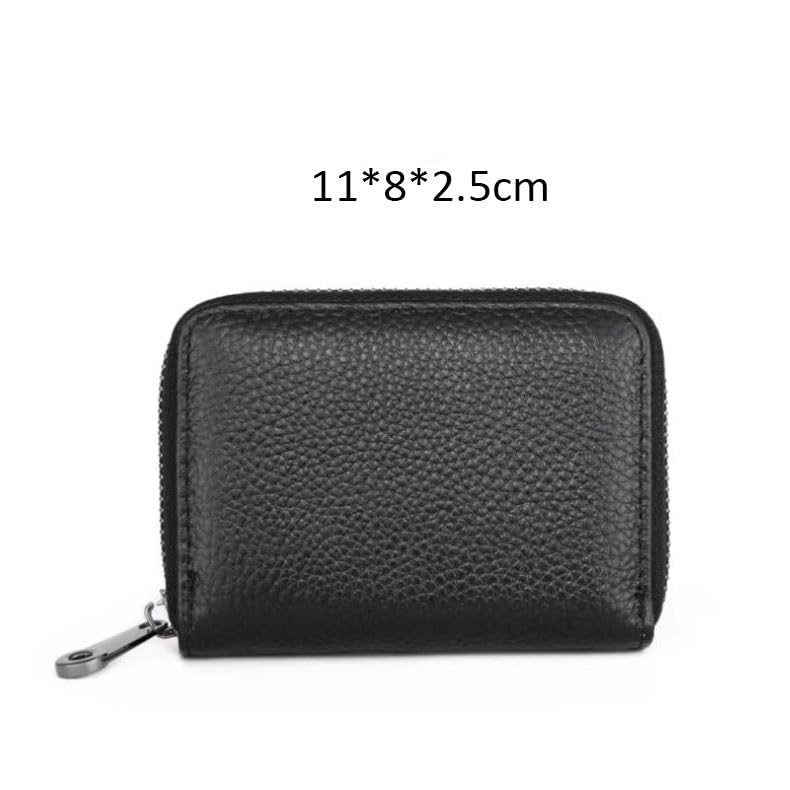 Men Genuine Leather Wallet Blocking Credit Card Holder2