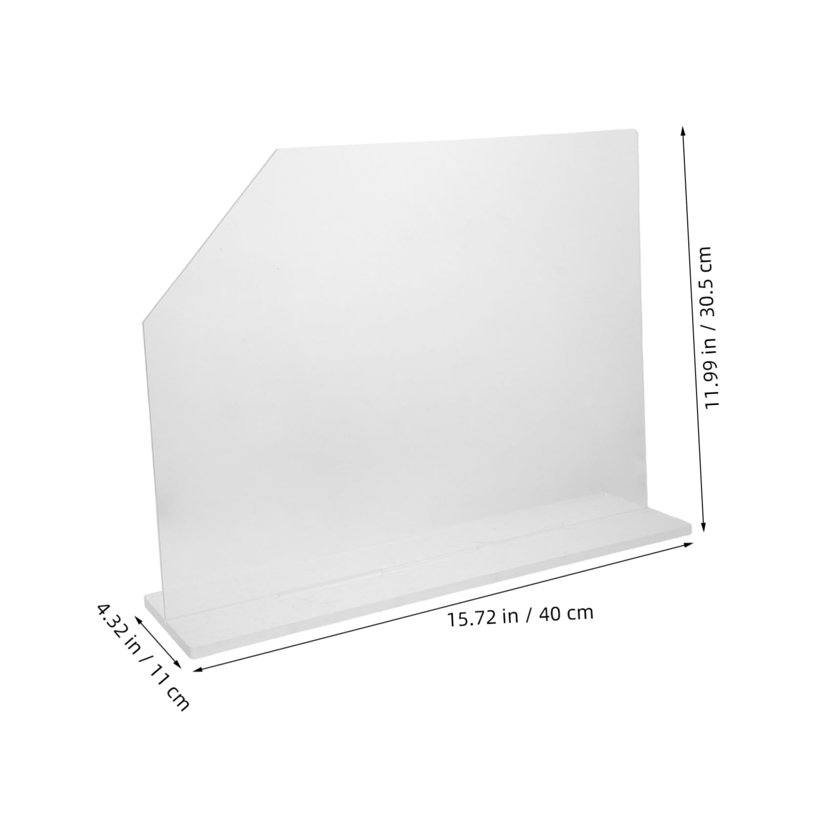 Paraschizzi per Lavello in Acrilico Trasparente Resistente all Acqua Protezione per Cucina e Bagno Facile da Pulire e Installare