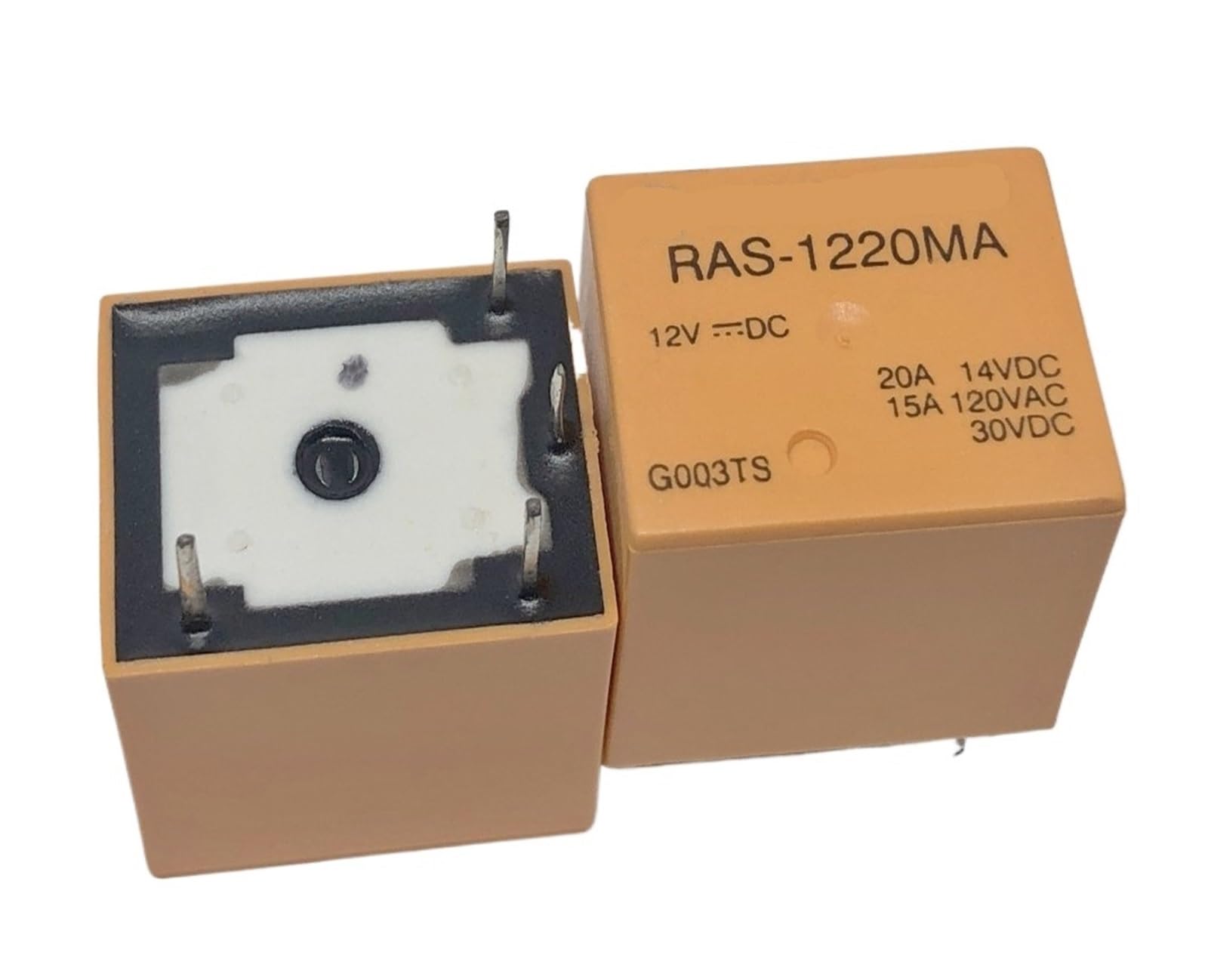 Yzwrwrmktb One Color 1Pc Ras-1220Ma (T73-1A-12V-20A) Relay 4 Pins