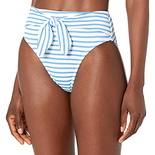 Bas de bain rayé taille haute XL : sublimez vos formes avec Jessica Simpson