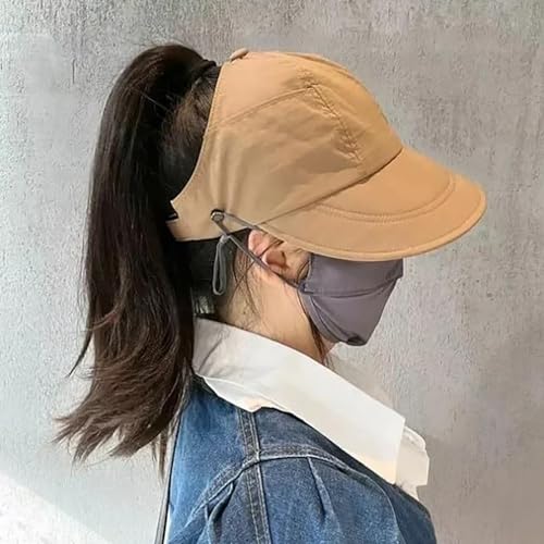 Sombrero de sol para mujer con ala ancha y protección UV miniatura 2
