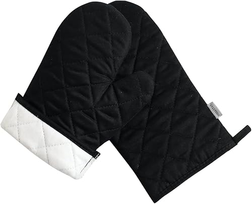 Miniatura 5 de 4 guantes de silicona para horno y soportes para ollas, resistentes al calor hasta 500 F, textura antideslizante, silicona transparente, esencial