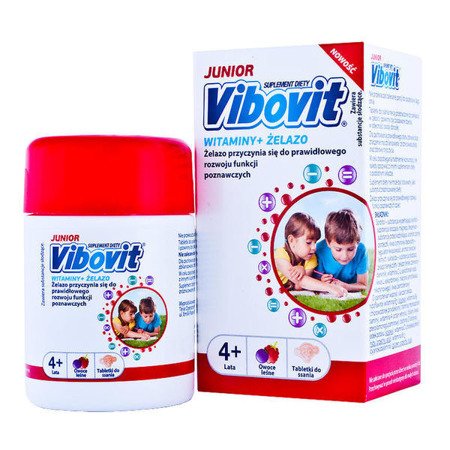 Vibovit Junior 4+ Jahre alte Lutschtabletten 30 Tabs