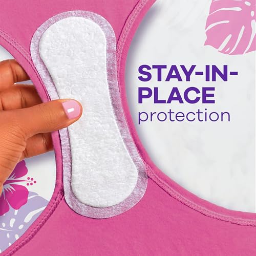 Always Panty Liners for Women Thin No Feel Protection Daily Liners, Regular, Unscented, 162 Count - image 8