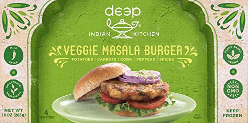 Tandoor Chef Masala Vegetable Burger, 10-Ounce Boxes (Pack of 12)