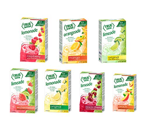 Stay Salty: A Practical Guide to Electrolytes and Hydration True Lime 7 flavor variety Pack: WATERMELON AQUA FRESCA, LIMEADE,...