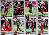 2026 Topps Football Vet Teams Arizona Team Set of 8 Cards: Marvin Harrison Jr.(#1), Jacoby Brissett(#2), James Conner(#3), Trey McBride(#5), Will Johnson(#6), Budda Baker(#201), Michael Wilson(#202), Tyler Allgeier(#204) - Sportscard Superstore