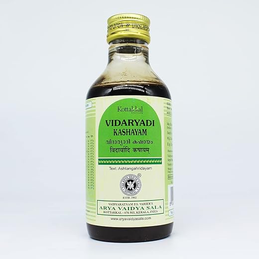 Vidaryadi Kashayam-200ML, (Pack Of 1), Of Arya Vaidya Sala Kottakkal and get Golden Oldie Herbs®, Sukanthi Pills-1gm