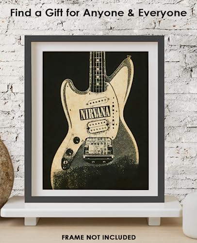 Buzz Unplugged Vintage Concert Poster - Nirvana: Iconic Rock Band Wall Art Poster For Music Room thumb #6