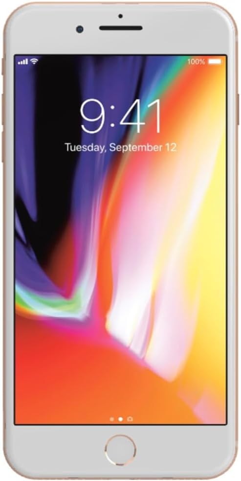 Apple iPhone 8 Plus, 256GB, Gold - Unlocked (Renewed)