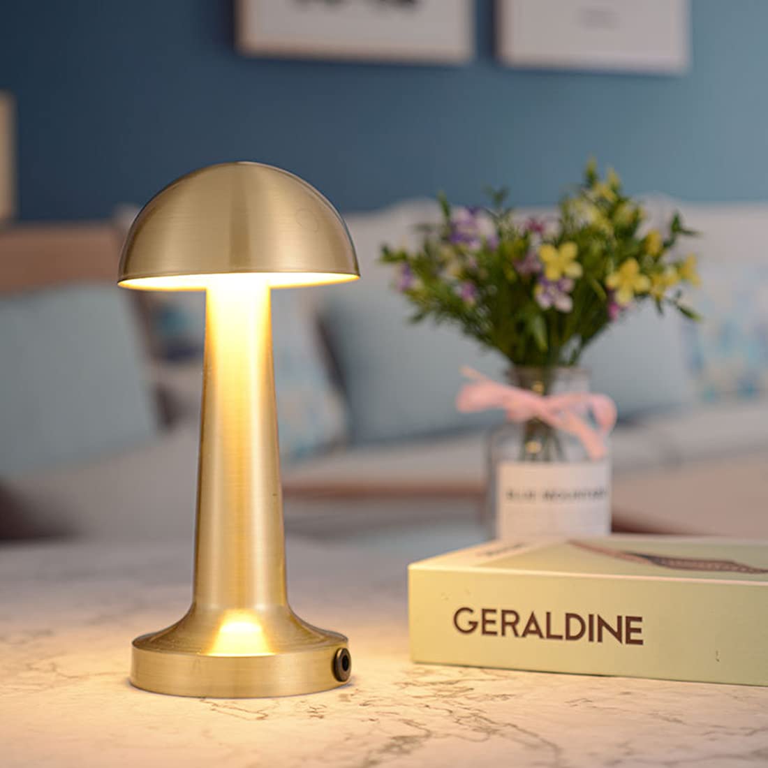 Draadloze LED Tafellamp – Oplaadbaar & Dimbaar, Modern Design