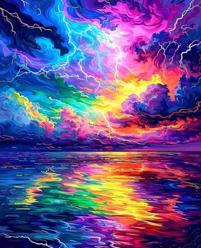 G  LbgɂG _ Paint by Numbers DIYyCg l S qp ȒPɓh ANʊG̋ |  H| Lbg 3̃yCguV1̃Zbg̃AN痿gp z[ ItBX G