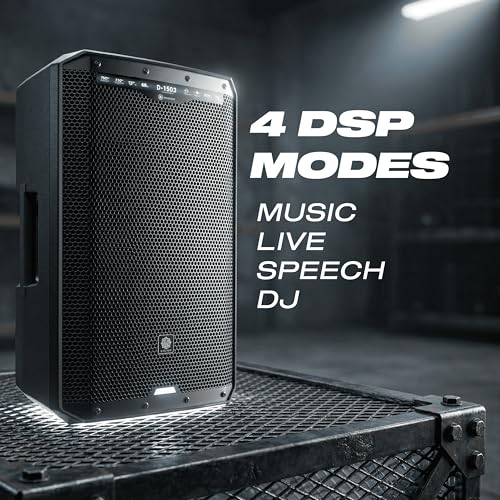 Image of DIGIMORE 2800W Active Speaker with 15 inch Woofer & 1.75 inch Titanium HF | BT 5.3 & TWS | 4 DSP Modes | 2 XLR /6.35mm Input Ports | Class-D Amplifier | Ideal for DJ, Live Events & Performances (D-1503)
