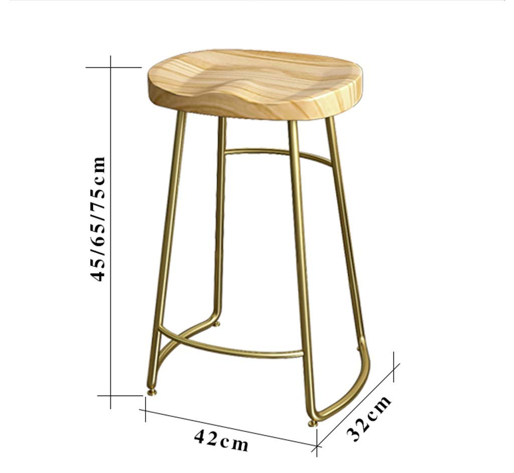 バースツール ① Amazon.co.jp: XZGang 木製バースツール、スリーハイツクラシック