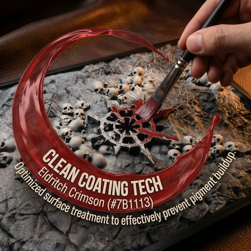Image of Dry Brush Palette | Texture Palette for Miniature Painting & Model Kits - Drybrush & Paint Scraping Tool(Alternative to Wet Palette) (7.87x5.9in) (01)