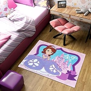 Mevsim Store Disney Sofia Spielteppich Rosa 133x95 cm