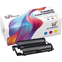 AZ SUPPLIES Thermal Cartridge Replacement for Brother PC-201C Compatible with Intellifax 1170 Intellifax 1270 Intellifax 1270E Intellifax 1570MC Intellifax 1575MC MFC-1770 MFC-1780 - Black