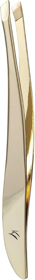 Klass Vough Pinça Com Ponta Chanfrada Dourado