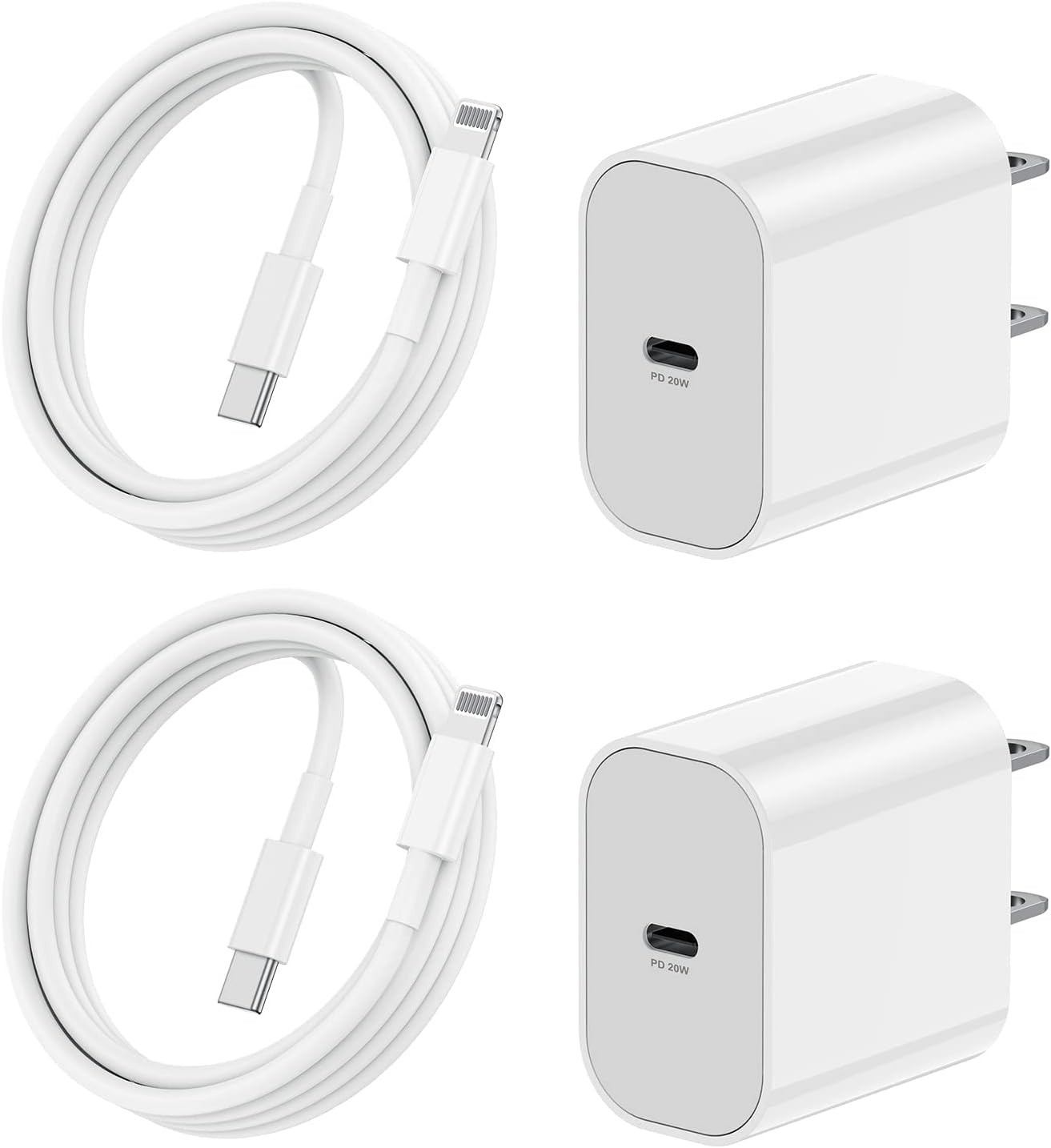 Amazon.com: [Apple MFi Certified] 20W Rapid USB C Wall Super Fast ...