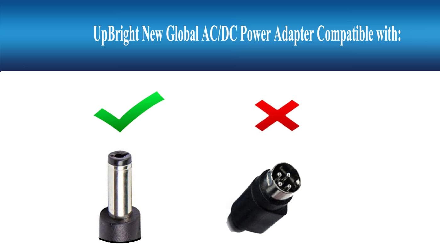 Correct barrel connector versus incorrect 4-pin connector
