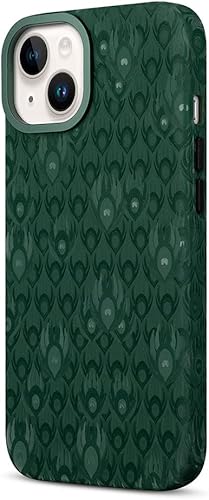 Miniatura 6 de Lenticular Prints Series Funda hecha a mano para iPhone 14  Funda resistente de cuero de microfibra con MagSafe  Fundas protectoras a prueba de