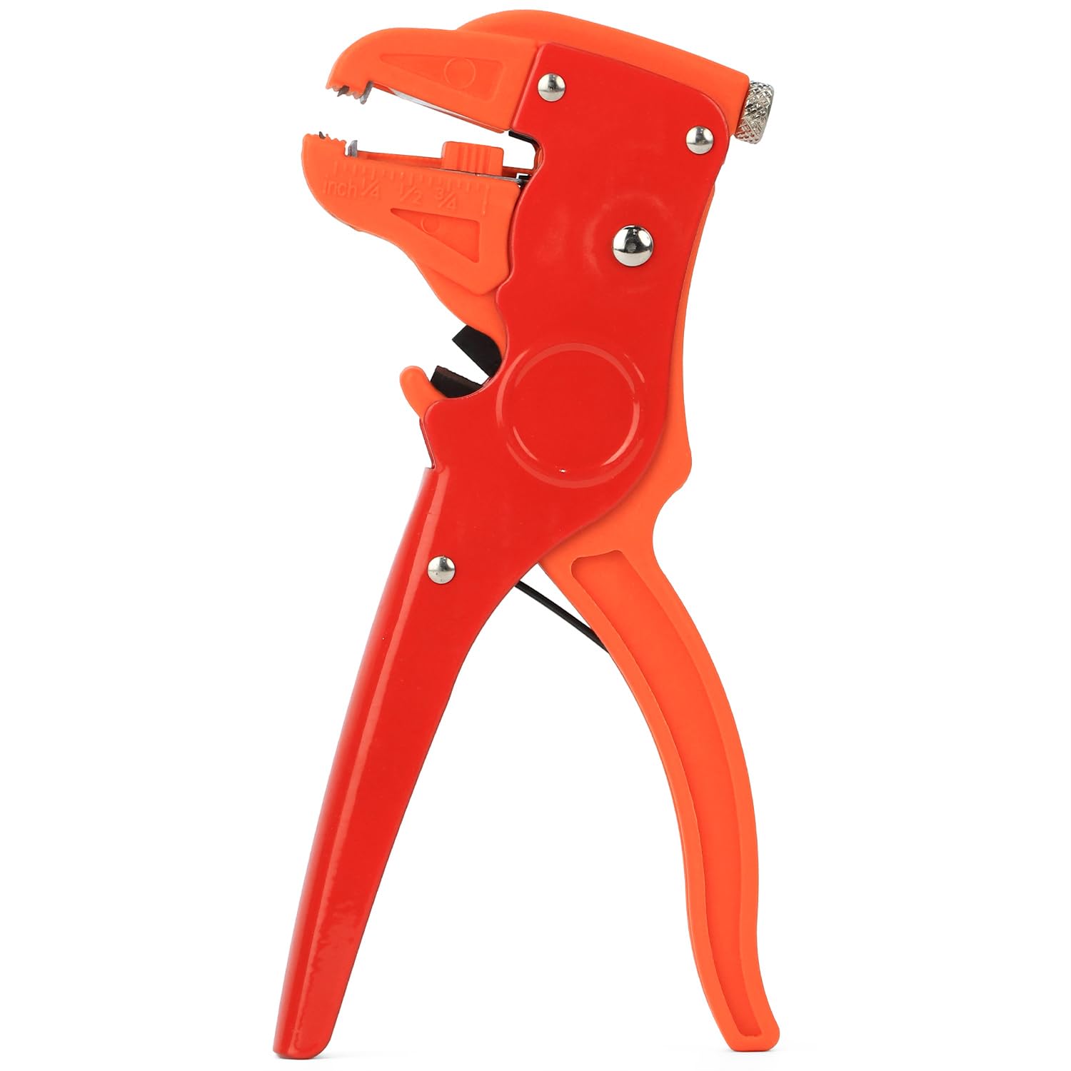 QWORK® Pinza spelafili, 2 in 1 pinza spelafili per cavi 0,2-6,0 mm², per riparazioni automobilistiche ed elettriche