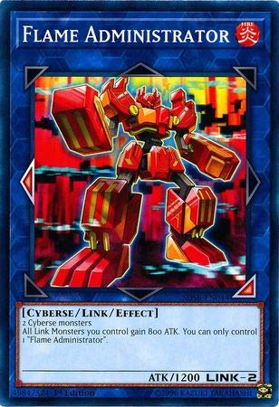 Yu-Gi-Oh! - Flame Administrator - SDSB-EN044 - Common - 1st Edition - Structure Deck: Soulburner