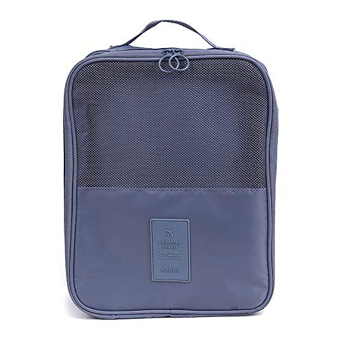 AINAAN Storage Bag Holds 3 Pair of Shoes for Travel and Daily Use?Waterproof ?Royal Blue?