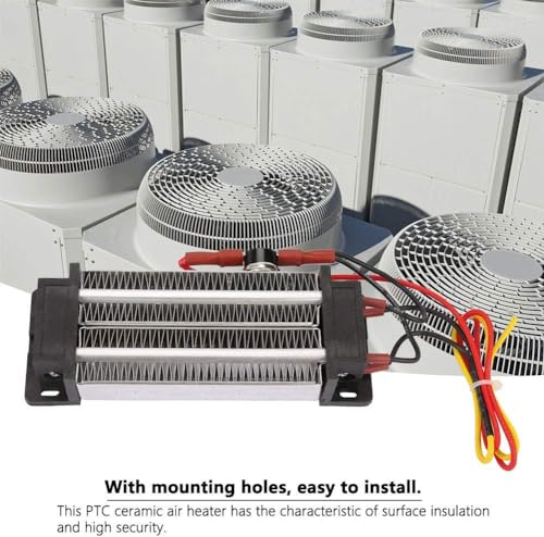 Chauffage PTC à sécurité maximale thermostat intégré 200W