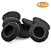 Almohadillas Auriculares,TesRank Almohadilla Espuma Reemplazo 8 Piezas Oído Repuesto Esponja Earpads Compatible con Mayorías de Auriculares- Negro,49-53mm/1.93"-2.1"